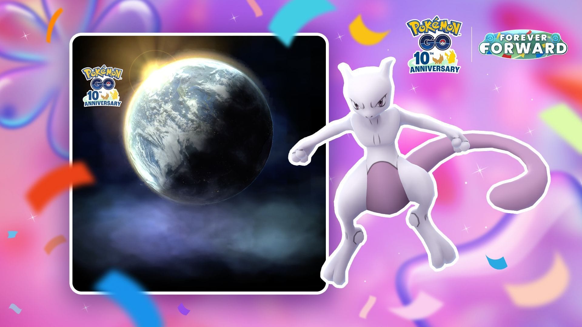 How to get Mewtwo with Earth Special Background in Pokemon GO (10th Anniversary Celebration Timed Research)