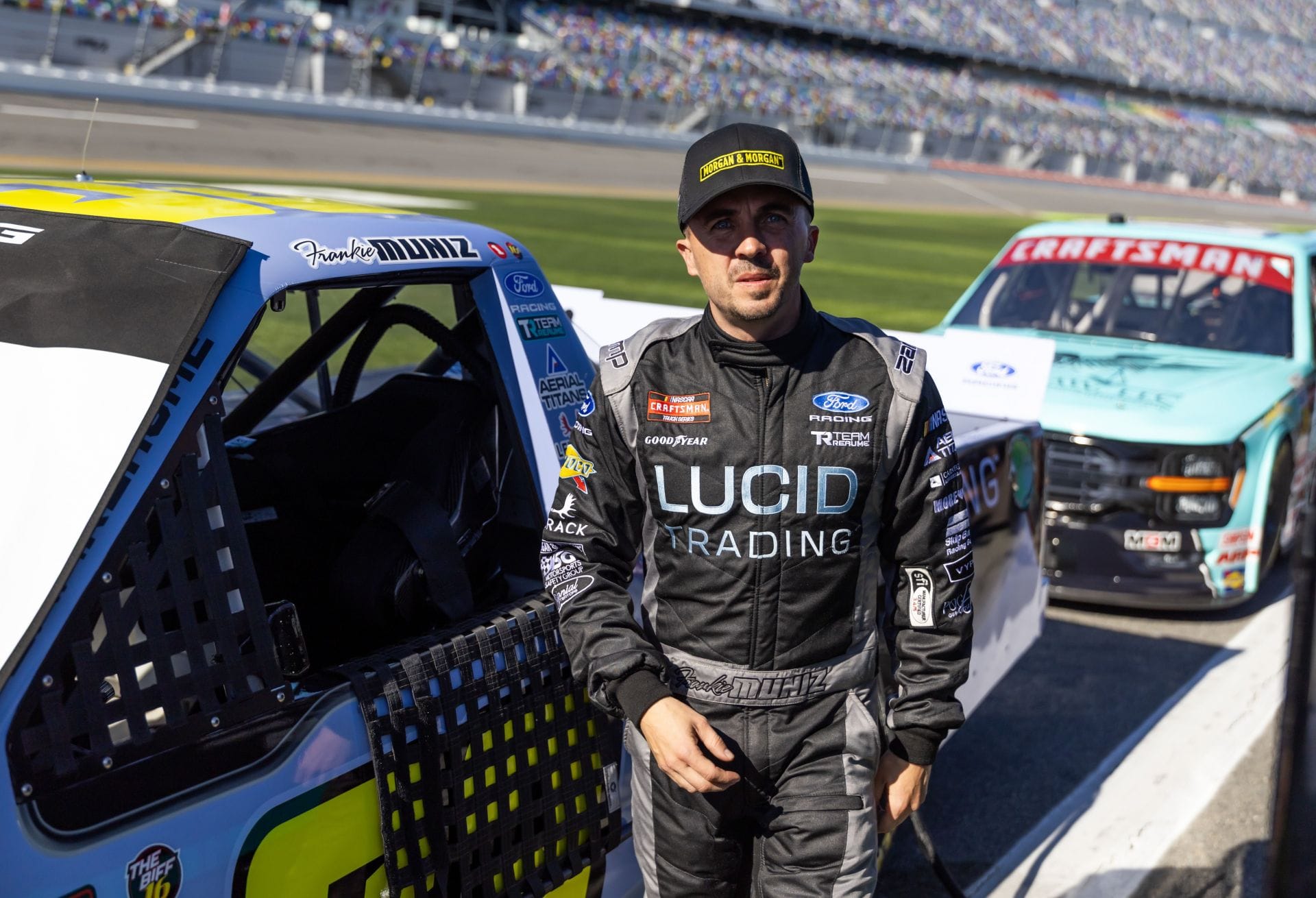Frankie Muniz gives up his ride in remarkable gesture to Luke Baldwin at New Hampshire