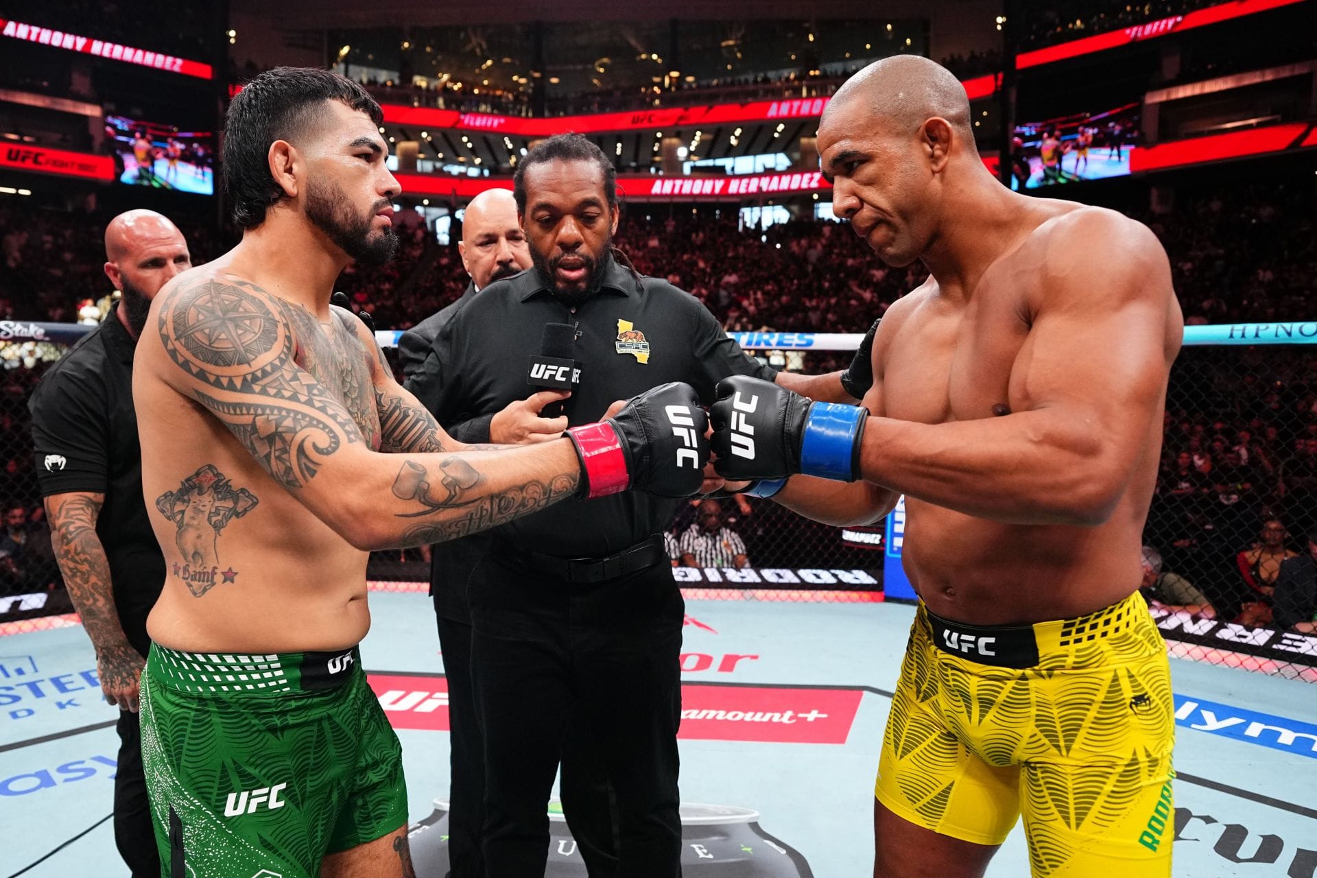 "We are not enemies" - Gregory Rodrigues shares immense praise for Anthony Hernandez after recent win