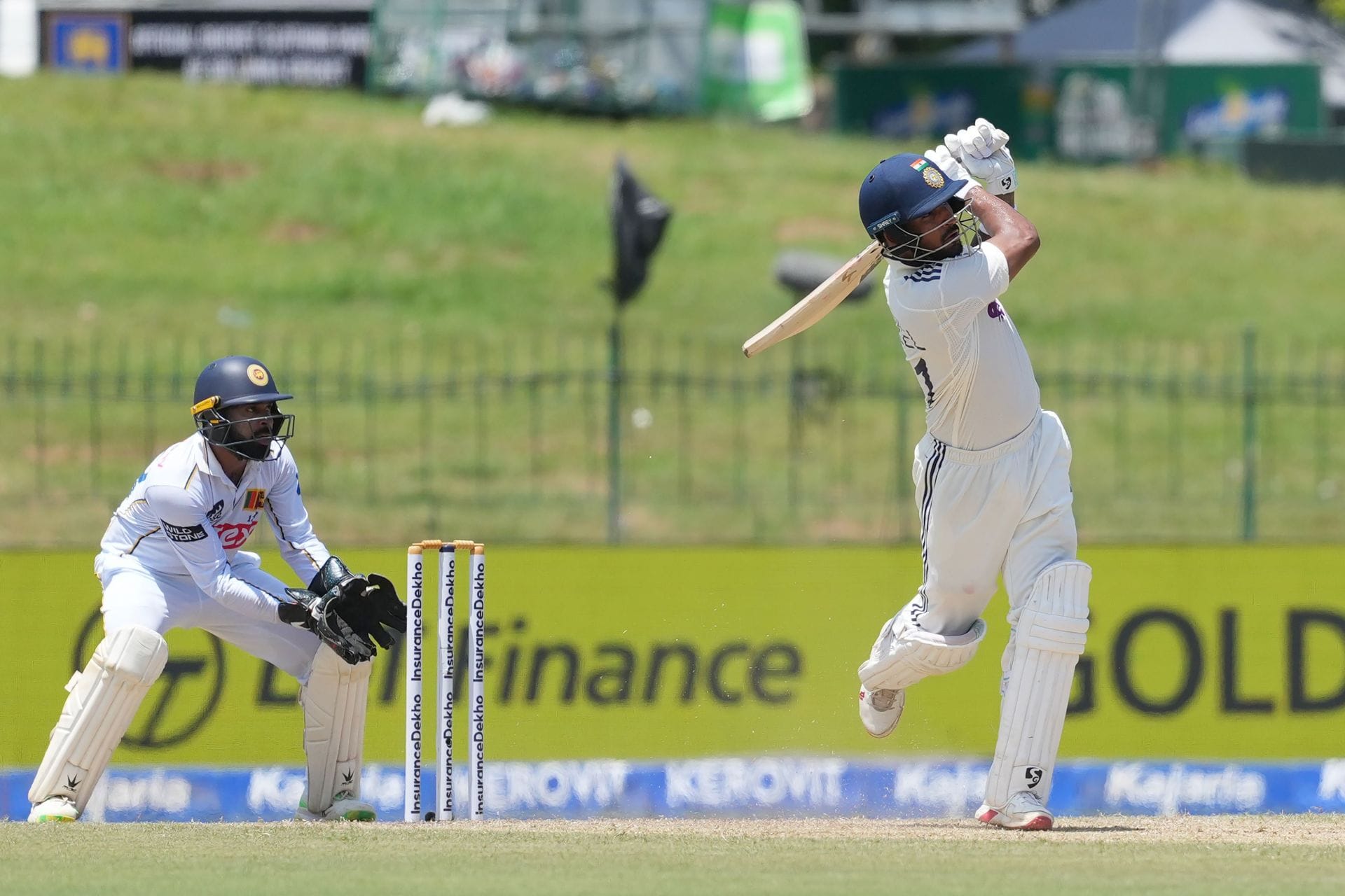 Dhruv Jurel smashes two sixes after getting his second hundred in SL vs IND 2026 2nd Test [Watch]