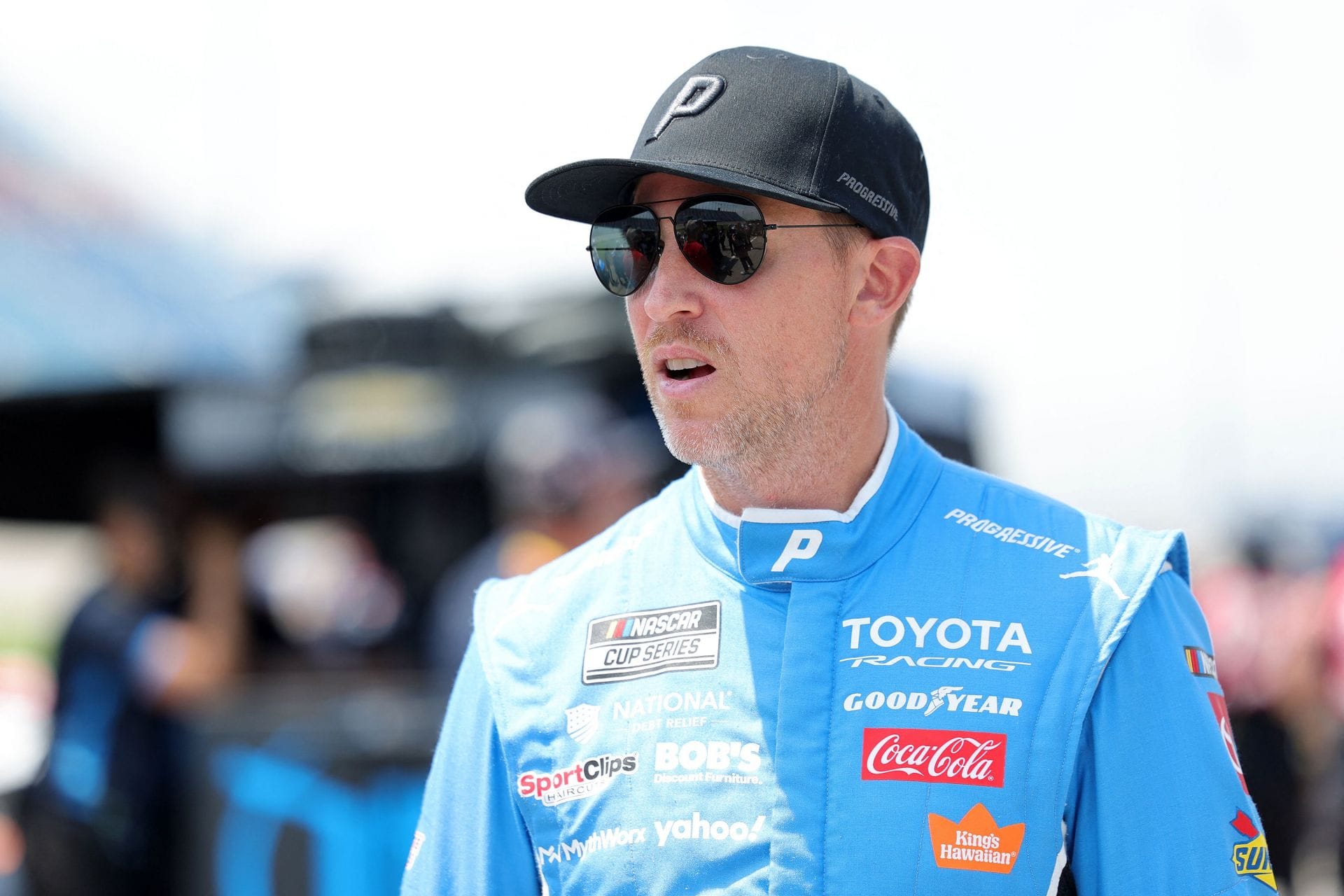 Denny Hamlin pinpoints brake issues with No. 11 JGR Toyota, penalised for unapproved changes