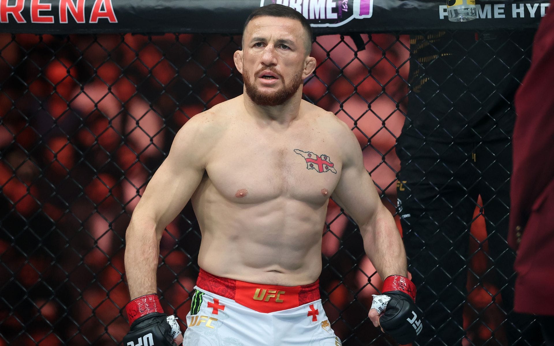 "I will slap your face" - Merab Dvalishvili addresses physical altercation with Umar Nurmagomedov's friend