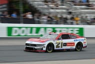 Josh Berry (21) during qualifying at New Hampshire Motor Speedway on Aug 22, 2026. - Source: Imagn