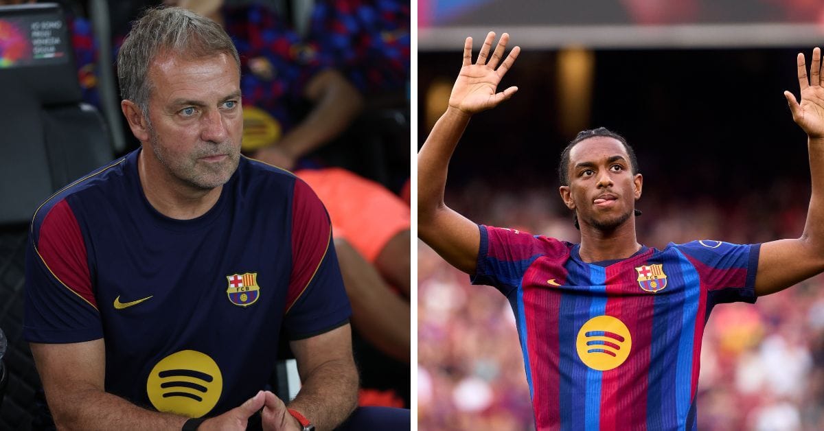 Hansi Flick says ‘there are so many things’ inside Alejandro Balde’s head as he reveals chat with Barcelona defender about dropping him