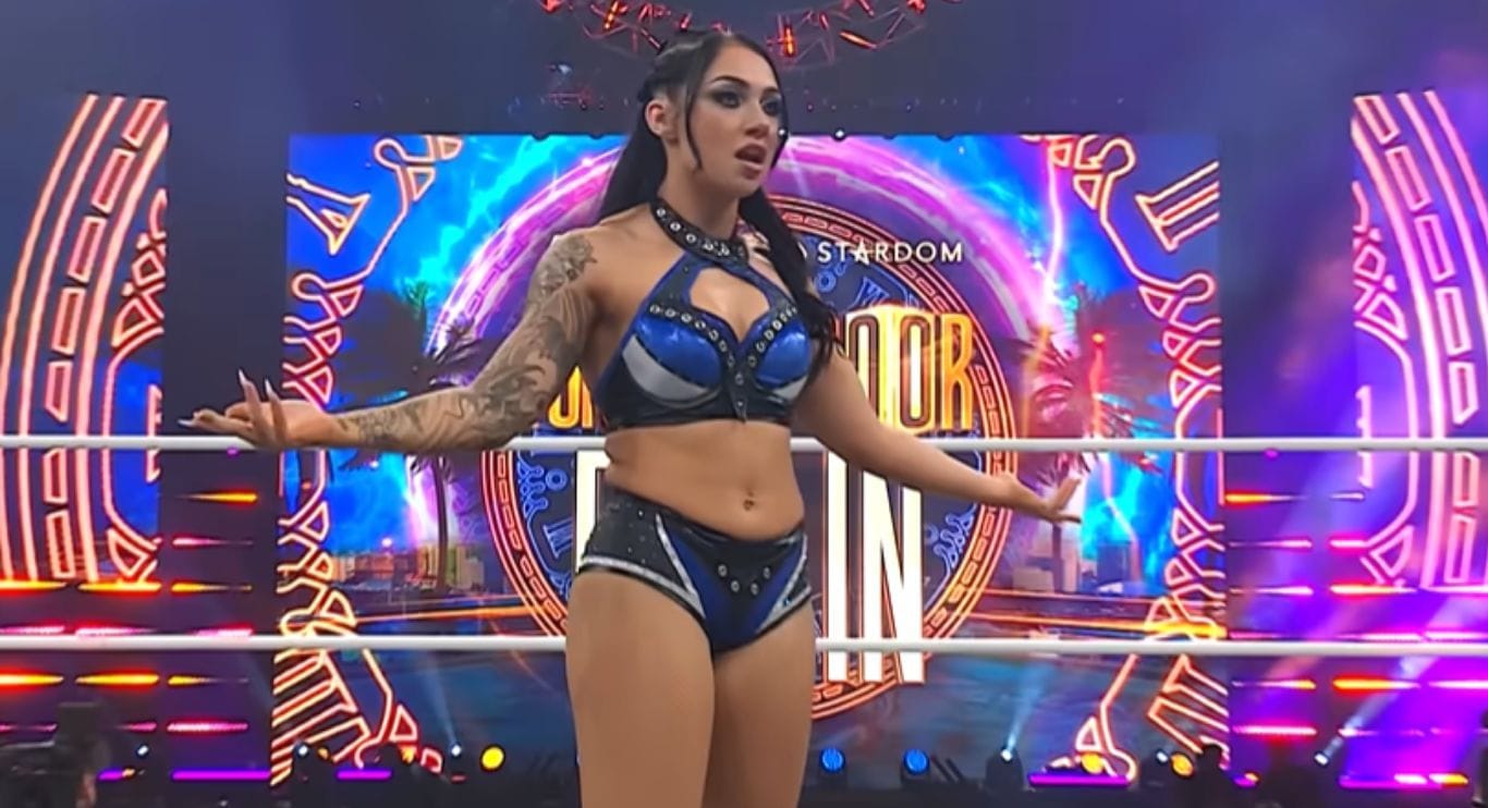Ex-WWE champion reacts to the idea of fighting Skye Blue - "Someone might d*e "