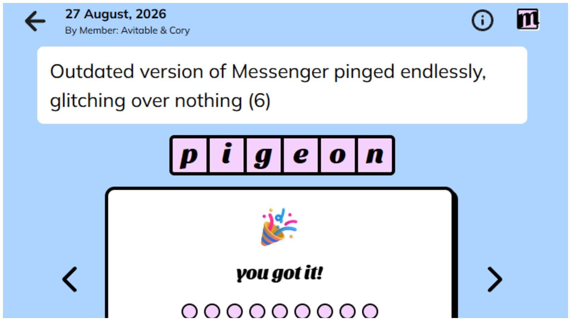 Today's August 27, 2026 Minute Cryptic answer (Image via Minute Cryptic)