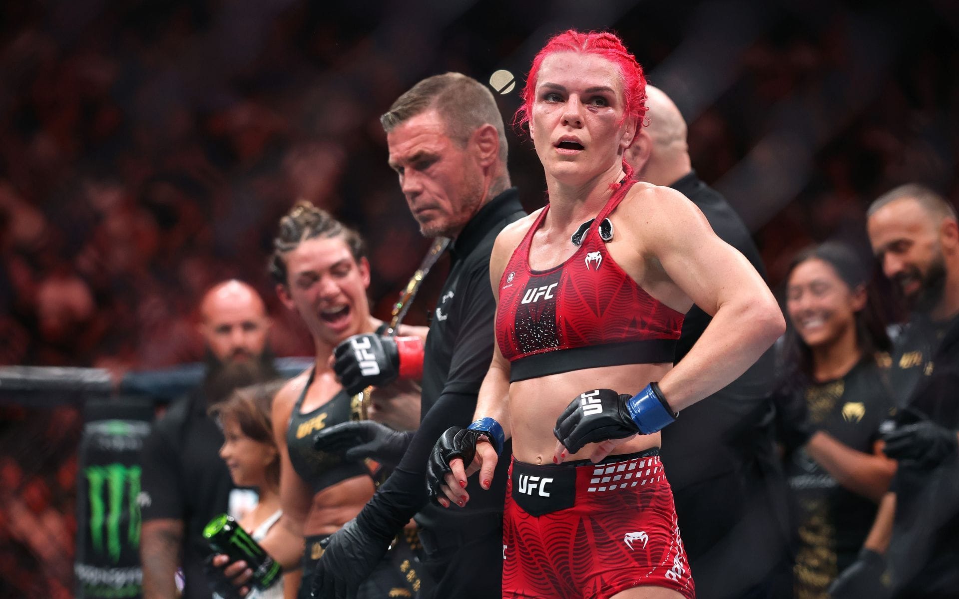 "That's a dagger for poor Gillian" - Islam Makhachev’s coach reacts to Din Thomas’ comments and has a message for Gillian Robertson