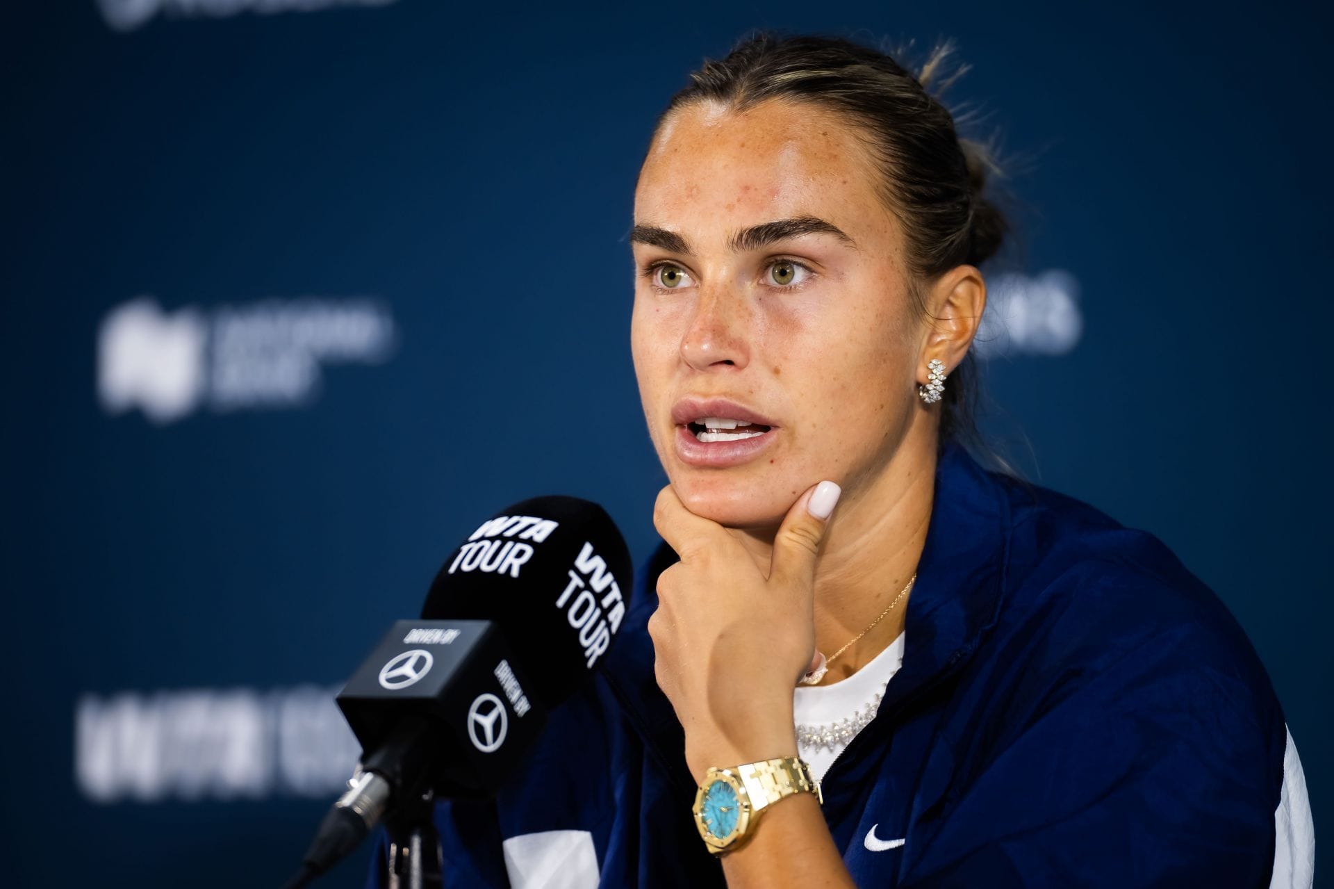 After speaking out against transgender athletes in women's sports, Aryna Sabalenka welcomes WTA's new gender-testing policy