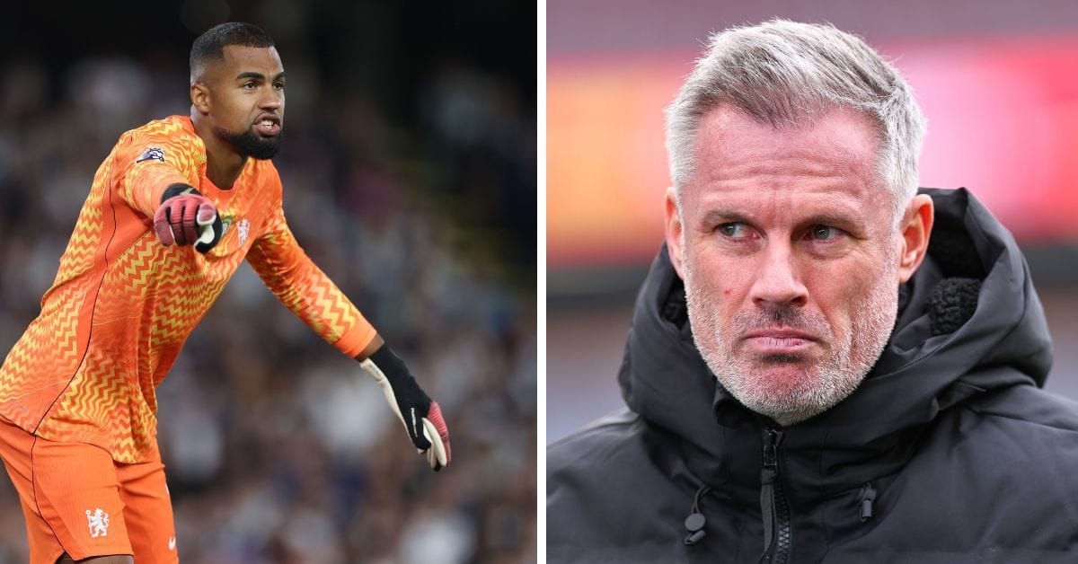 “Chelsea will never win the league with Sanchez in goal” - Jamie Carragher issues warning after Xabi Alonso and co. win against Fulham