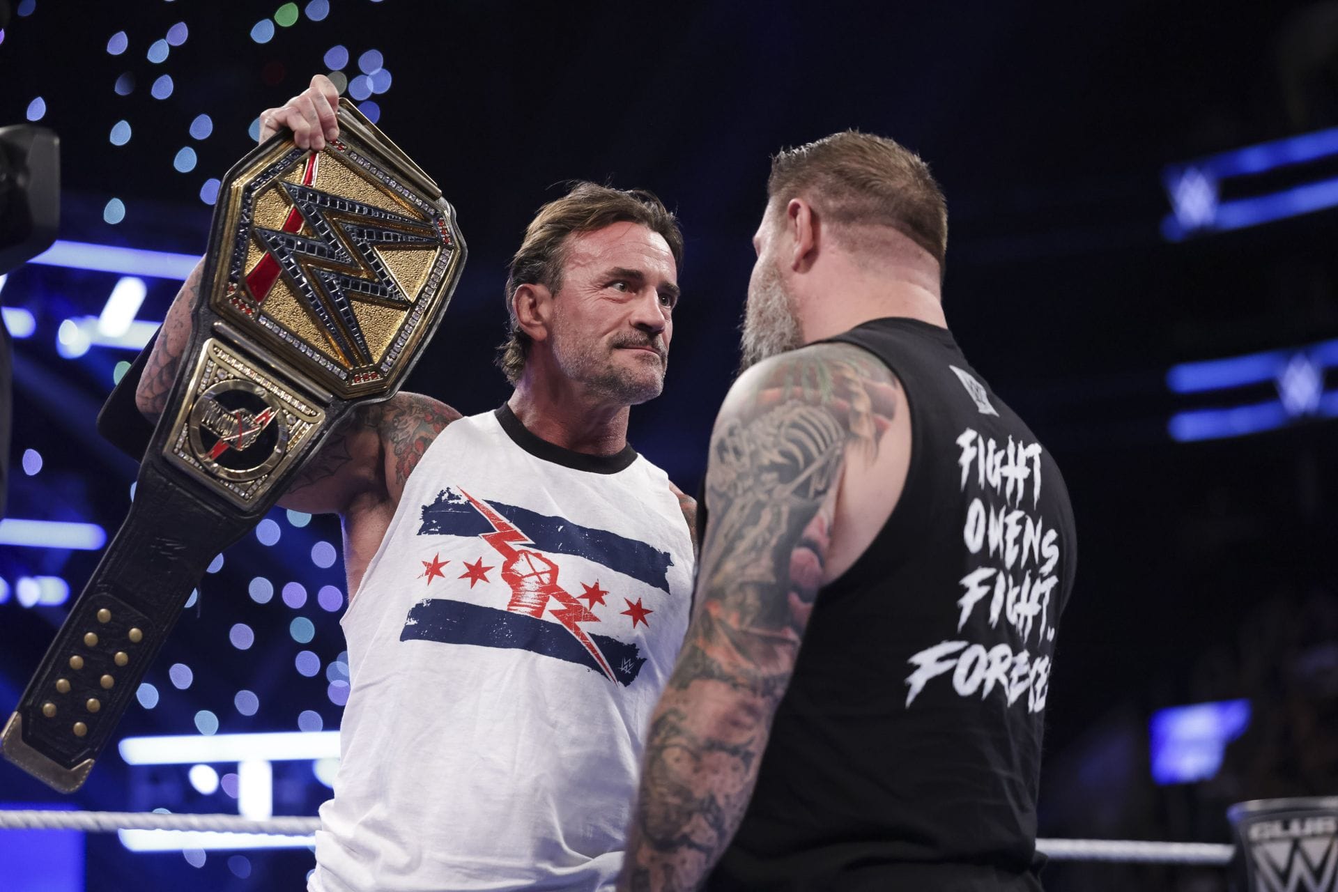 Photo: sportskeeda.com CM Punk Defeats Kevin Owens to Retain WWE Title