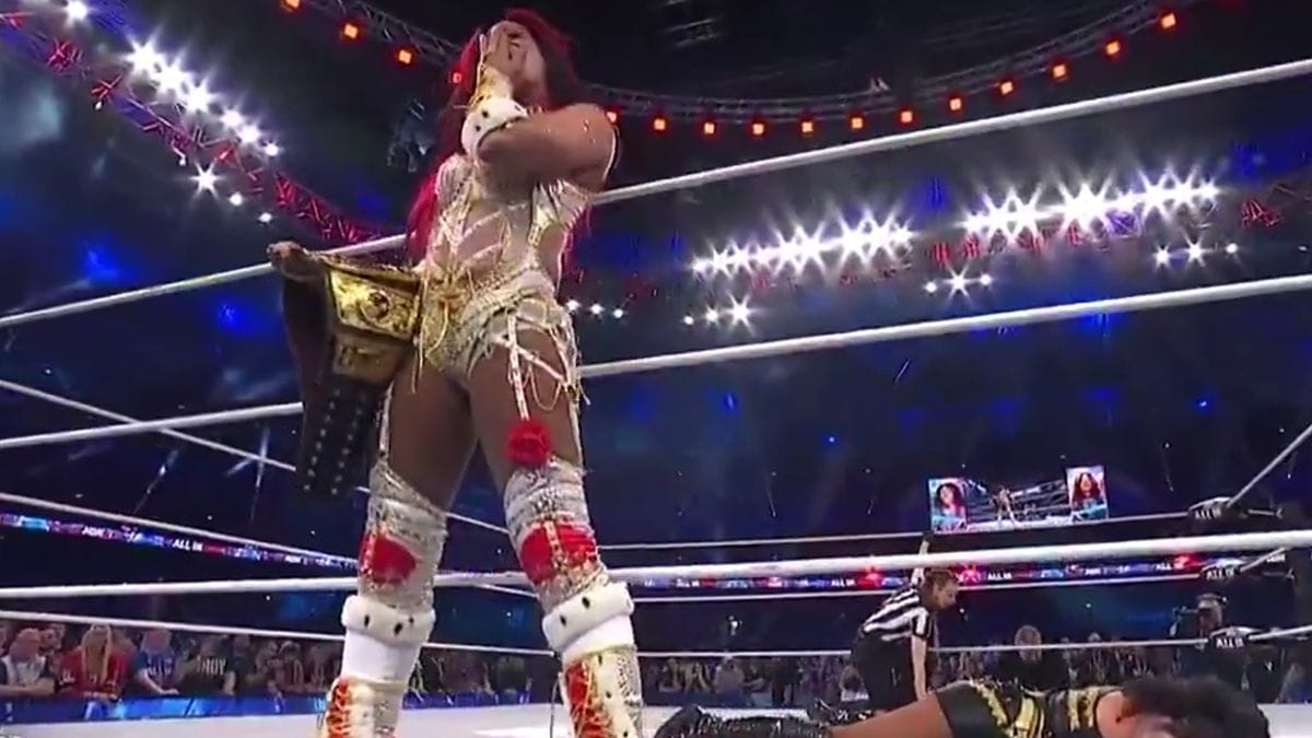 BREAKING: Mercedes Mone has finally done it; wins the AEW Women's Title at All In 2026