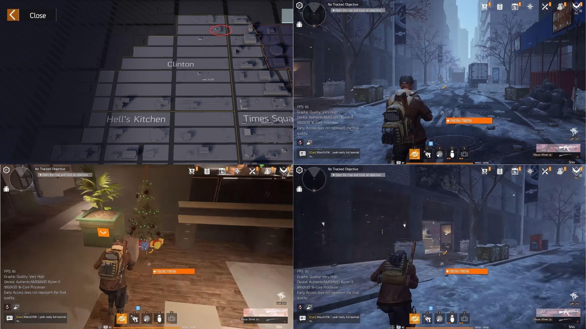 The safe is near the Christmas tree (Image via Ubisoft || YouTube/@ShivTDR)