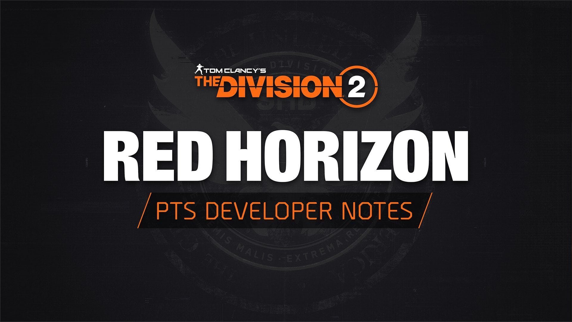 The Division 2 Red Horizon Y8S3 PTS update patch notes (August 21, 2026)