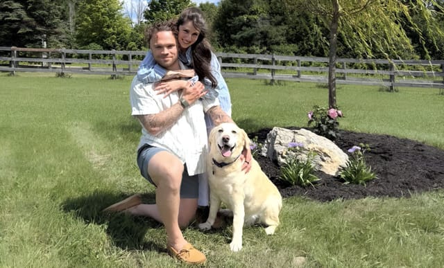 Mitch Marner, Bo Horvat among others congratulate Max Domi on his engagement to long-time partner Estelle