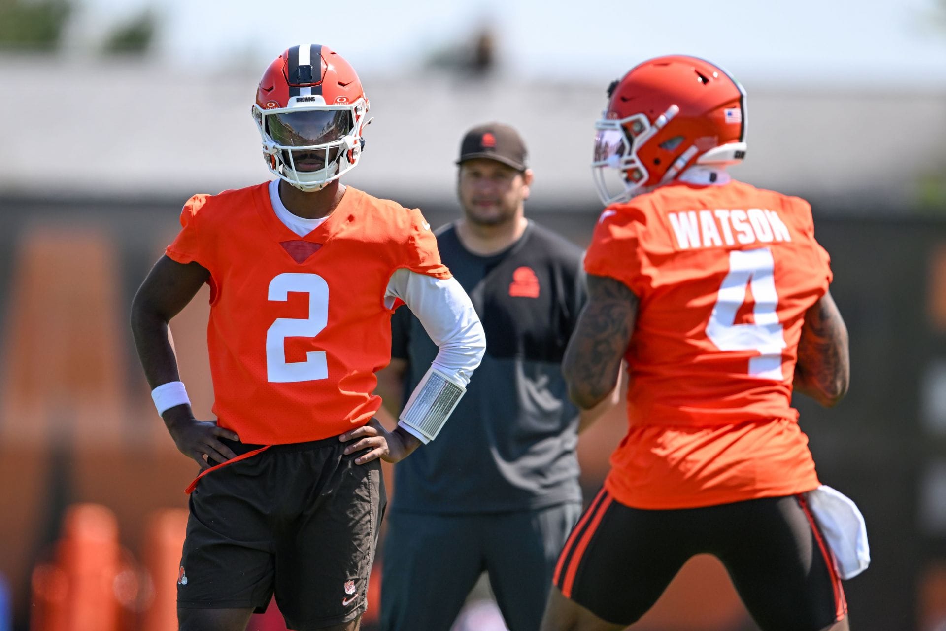 Shedeur Sanders breaks silence on Deshaun Watson getting his first team reps as Browns QB1 battle intensifies