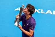 Jakub Mensik at 2026 ASB Classic. Source: Getty