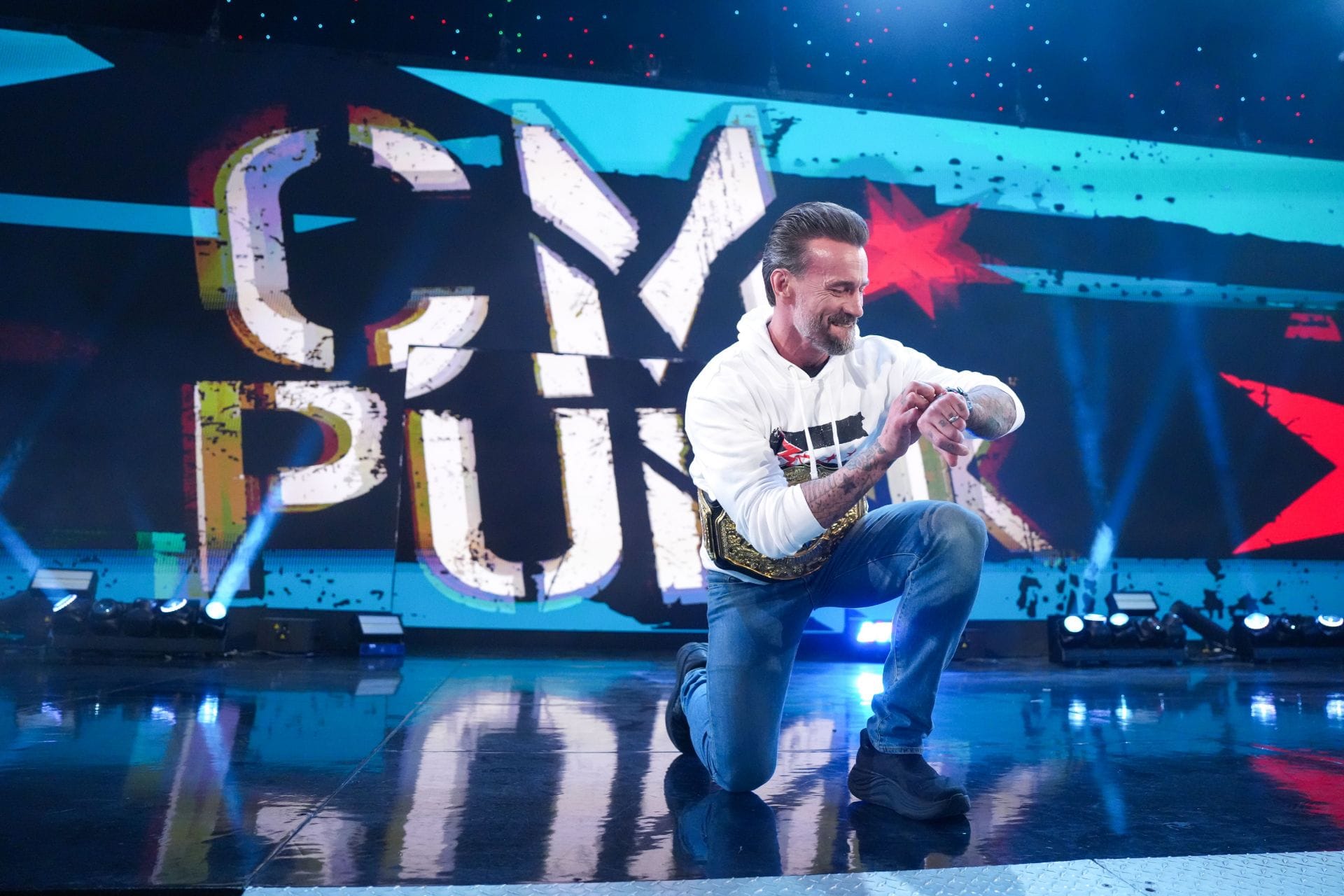 Surprising WWE star spotted with CM Punk