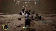 This attack comes right after the boss leaps backwards (Image via Game Freak)