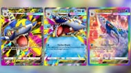 Mega Sharpedo ex in TCG Pocket (Image via The Pokemon Company)