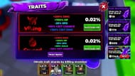 The Traits index (Image via Roblox)