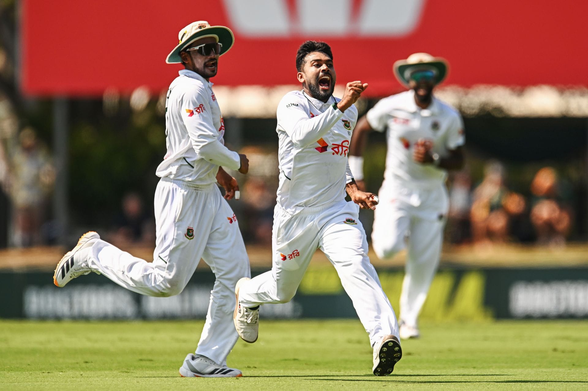 Mehidy Hasan Miraz castles Beau Webster with a peach in AUS vs BAN 2026 1st Test [Watch]