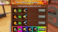 The Baker's Reward menu (Image via Roblox)