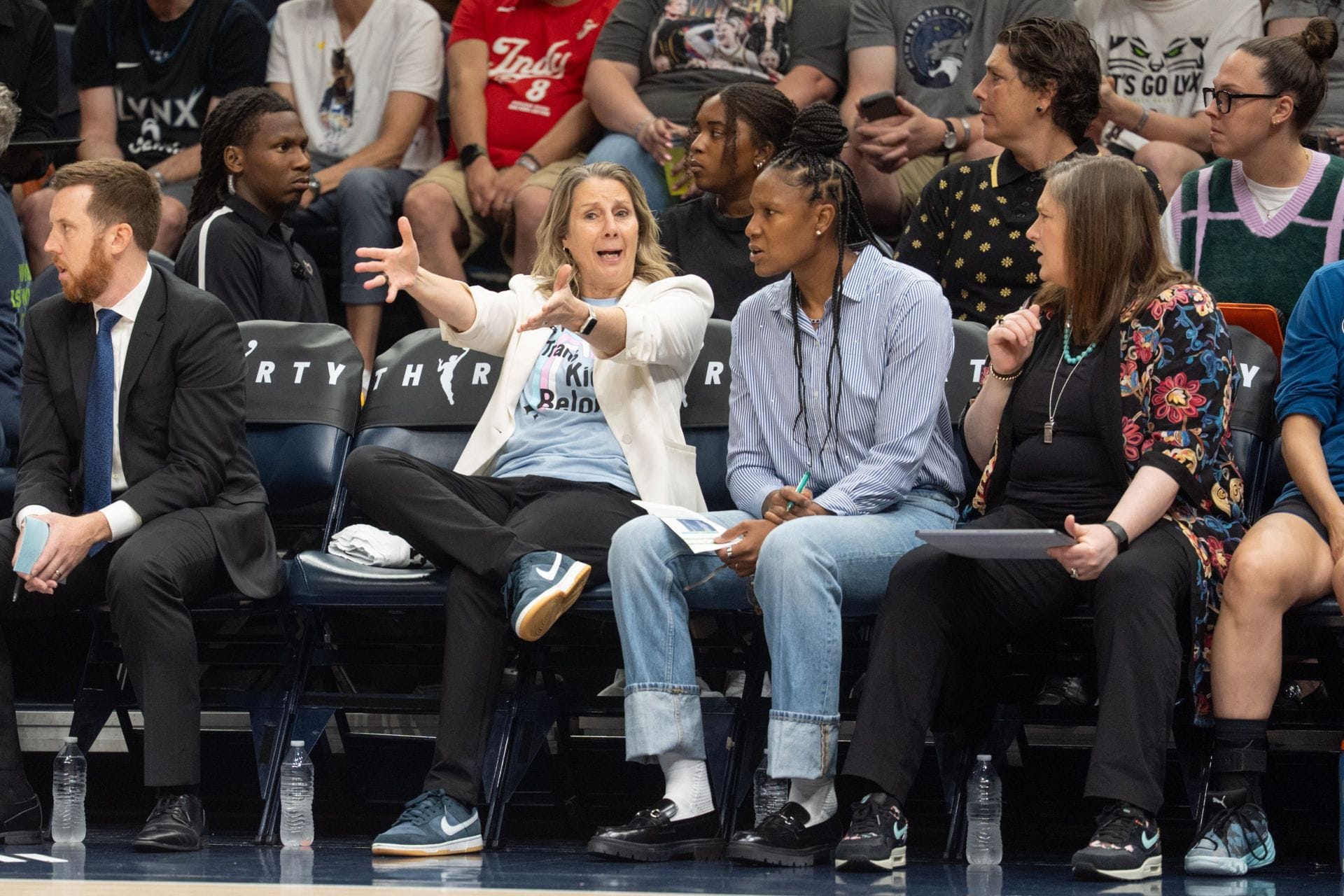 "You're a disgrace to women", "She's a hypocrite" - Fans Blasts Cheryl Reeve As Her Stance On Men Coaching In WNBA Contradicts Her Trans Athlete Take