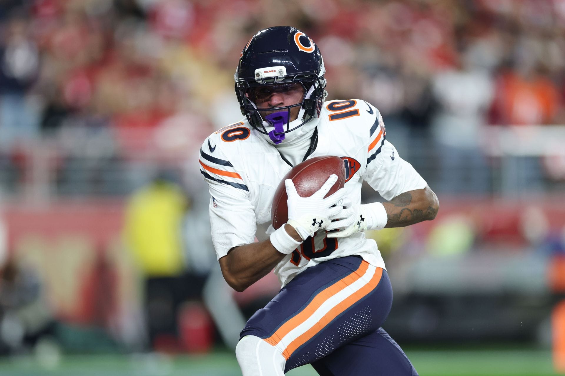 "Training camp is the worst" "Life is over": NFL fans react as Luther Burden III limps off Bears practice