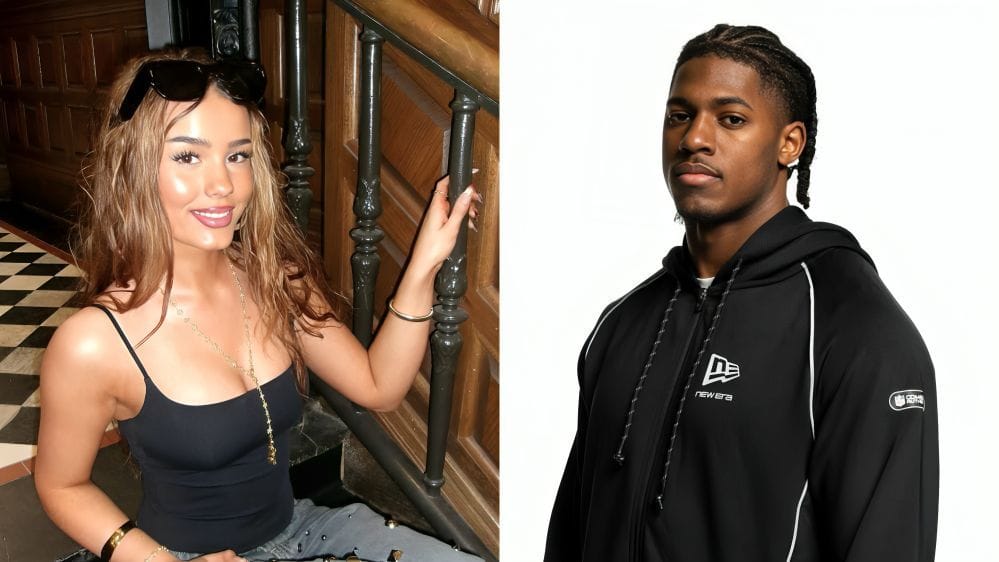 In Pics: Jadarian Price’s girlfriend Violet Raye turns heads in custom Seahawks No. 8 dress with RB's name across the seat