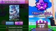 The Traits Roll NPC (Image via Roblox)