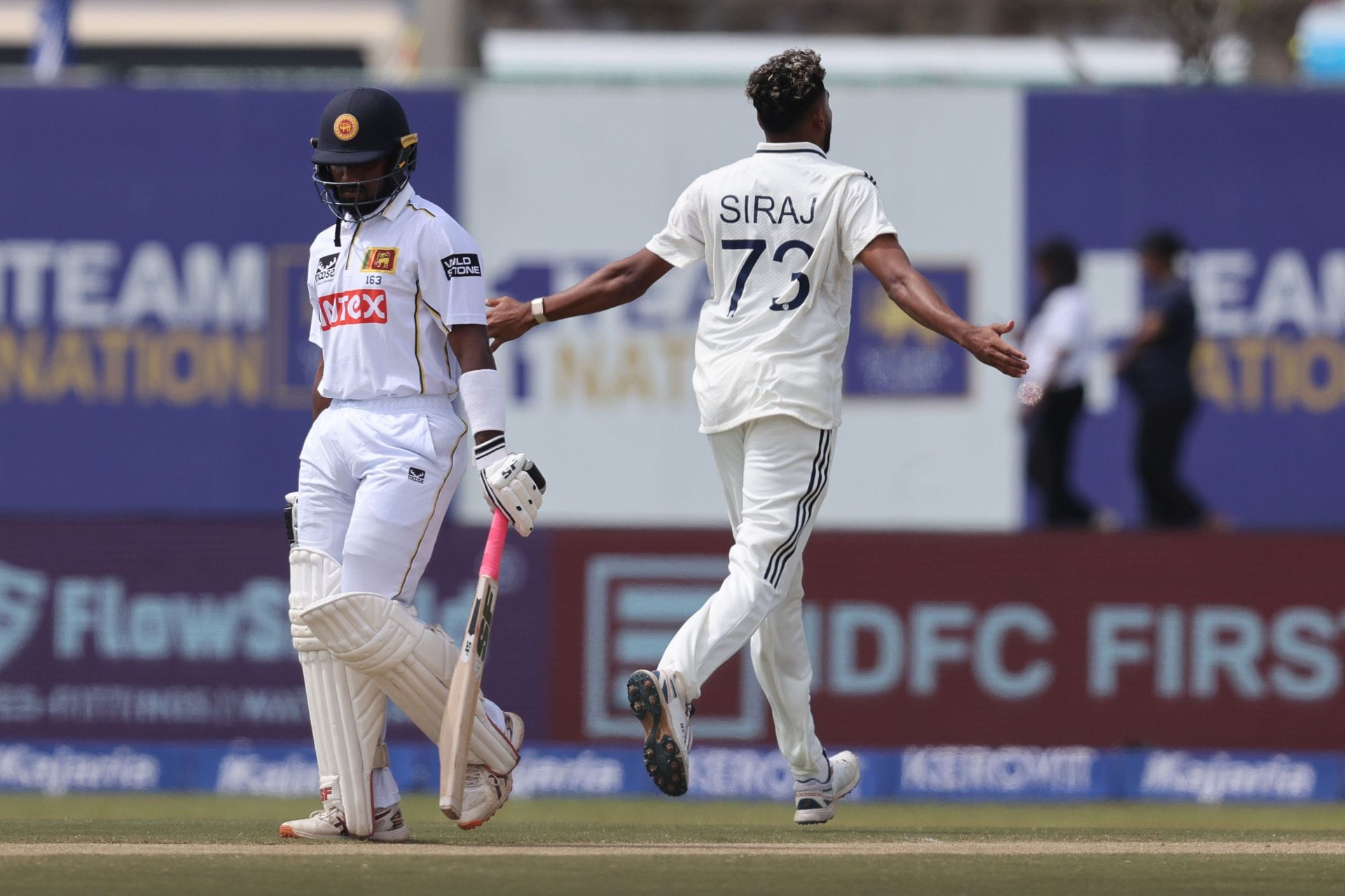 Mohammed Siraj strikes just second ball to dismiss Nishan Fernando for a duck in SL vs IND 2026 1st Test [Watch]