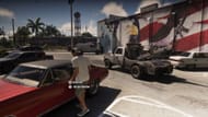Using a slim jim is just one way to carjack vehicles (Image via Rockstar Games)