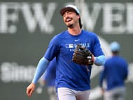Jonathan India in action for the Kansas City Royals - Source: Getty