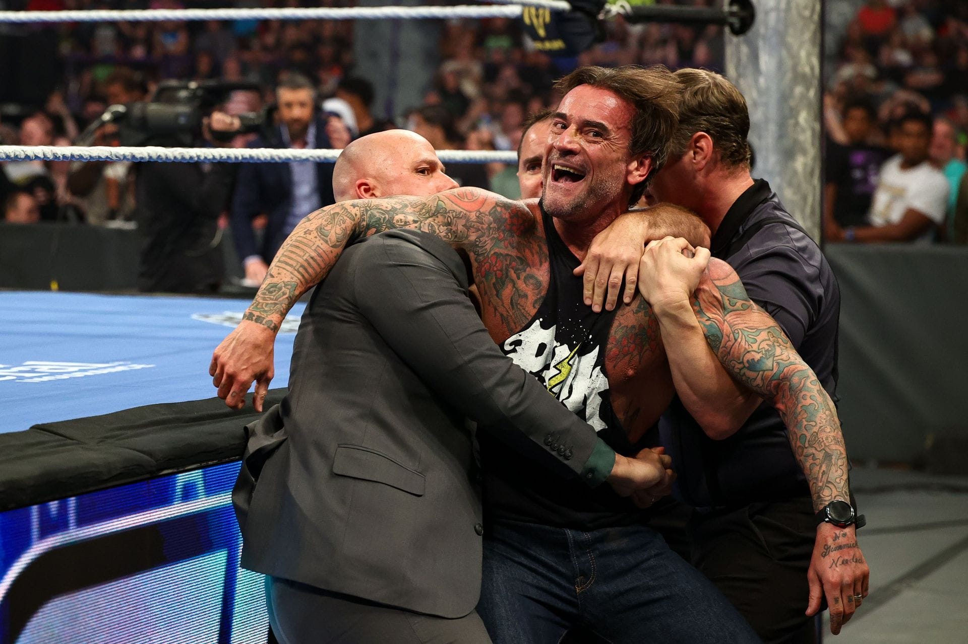 [WATCH] CM Punk makes embarrassing botch at WWE SummerSlam 2026