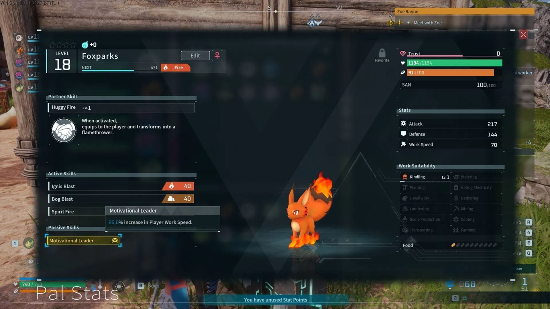 Best passives for base pals in Palworld