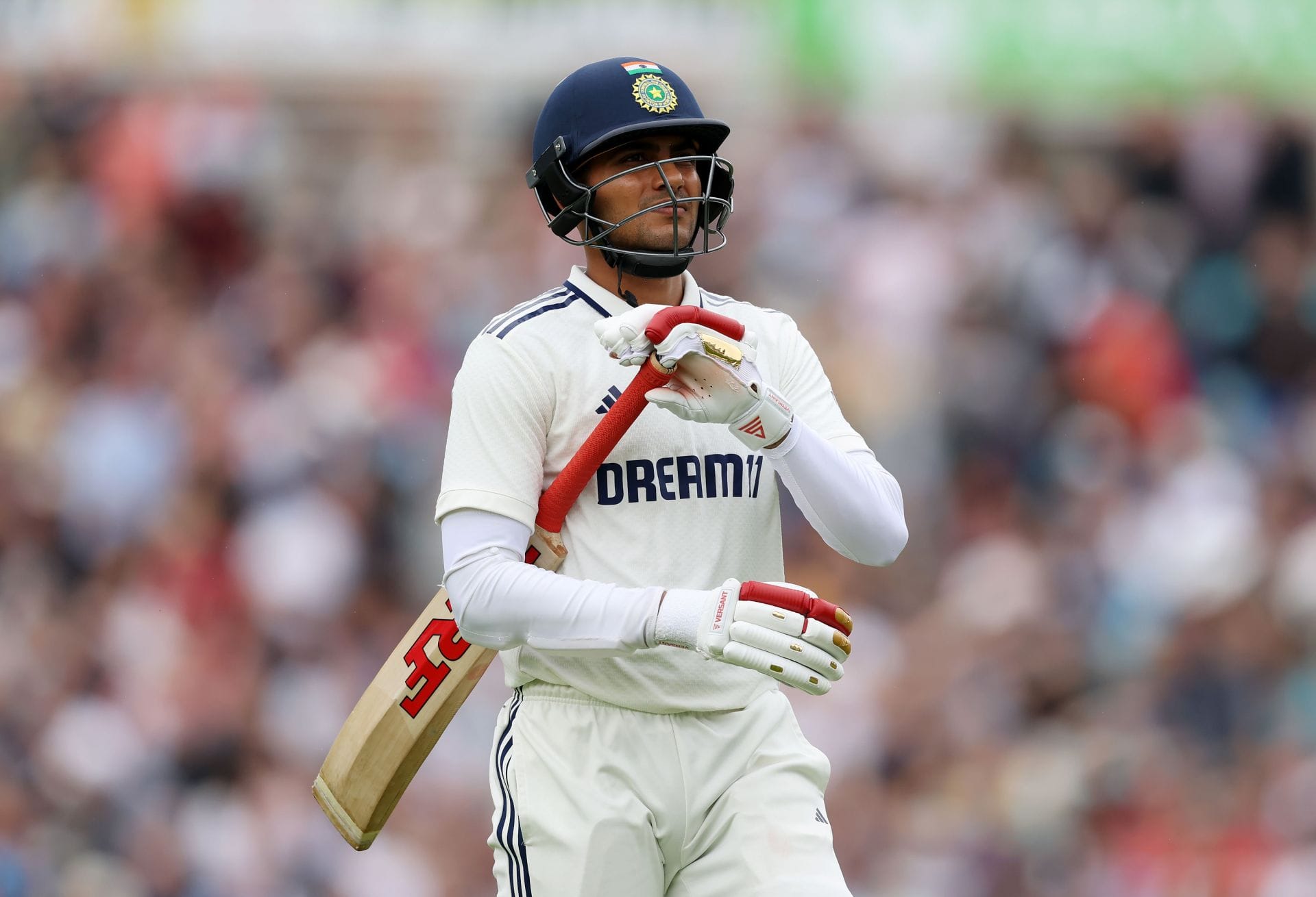 Shubman Gill mistimes a lofted shot to get out for 16 on Day 1 of 1st SL vs IND 2026 Test [In Pictures] 