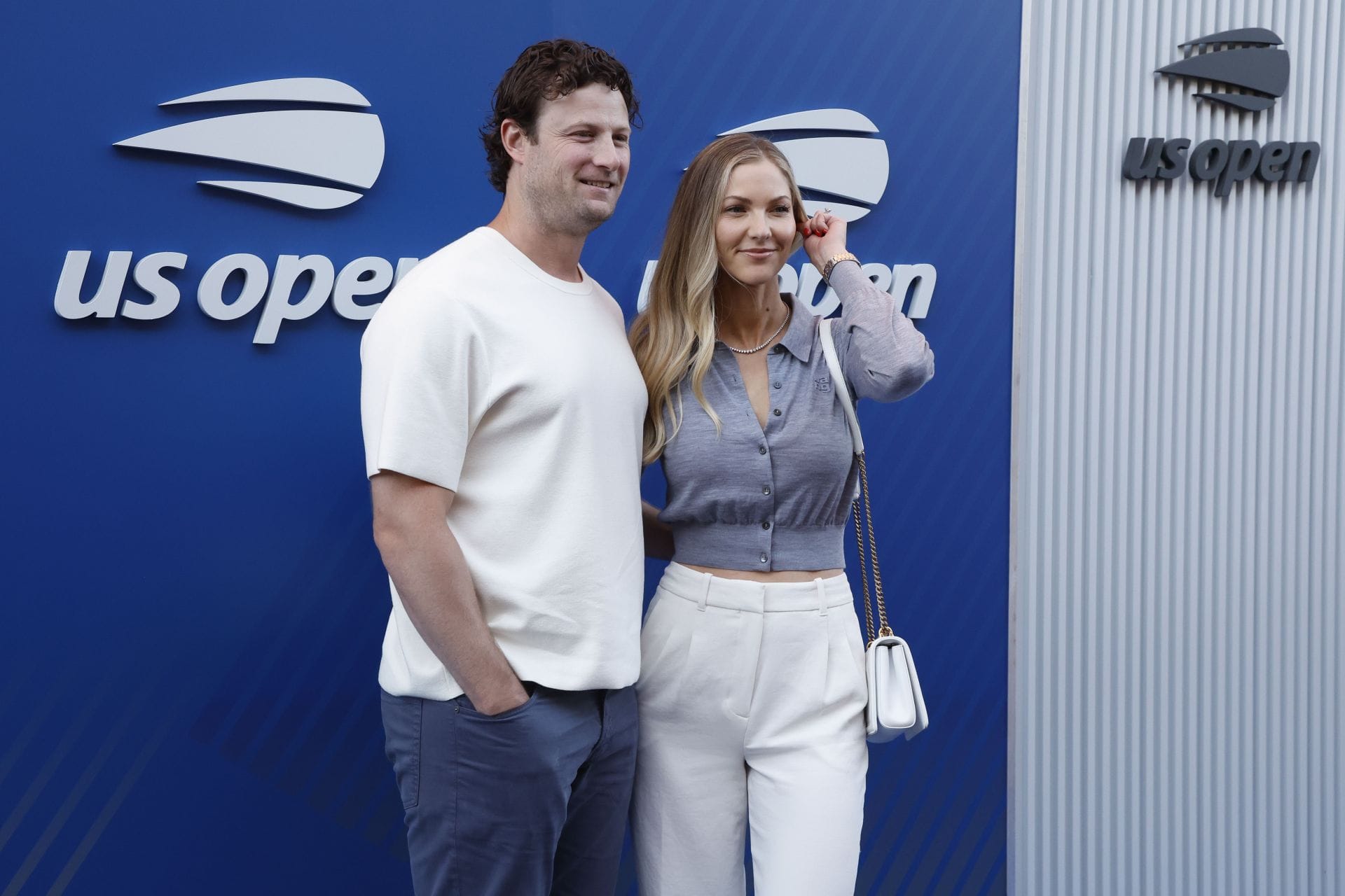 "Stunning"; "So gorg" - MLB wives and girlfriends gush over Gerrit Cole's wife Amy's head-turning look in cream one-shoulder gown