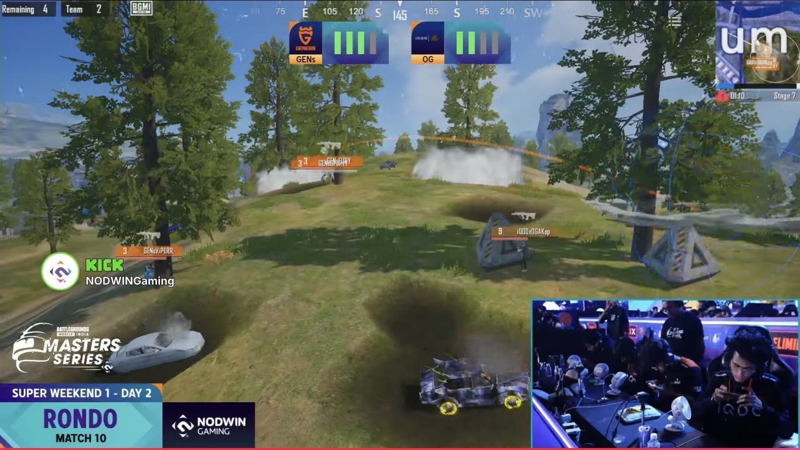 BGMS S5 Super Weekend 1 Day 2: Overall standings and summary