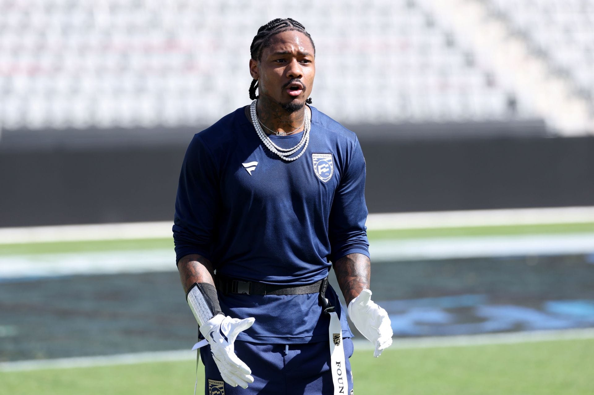 WATCH: Stefon Diggs gets emotional while revealing true feelings on joining hometown team Commanders