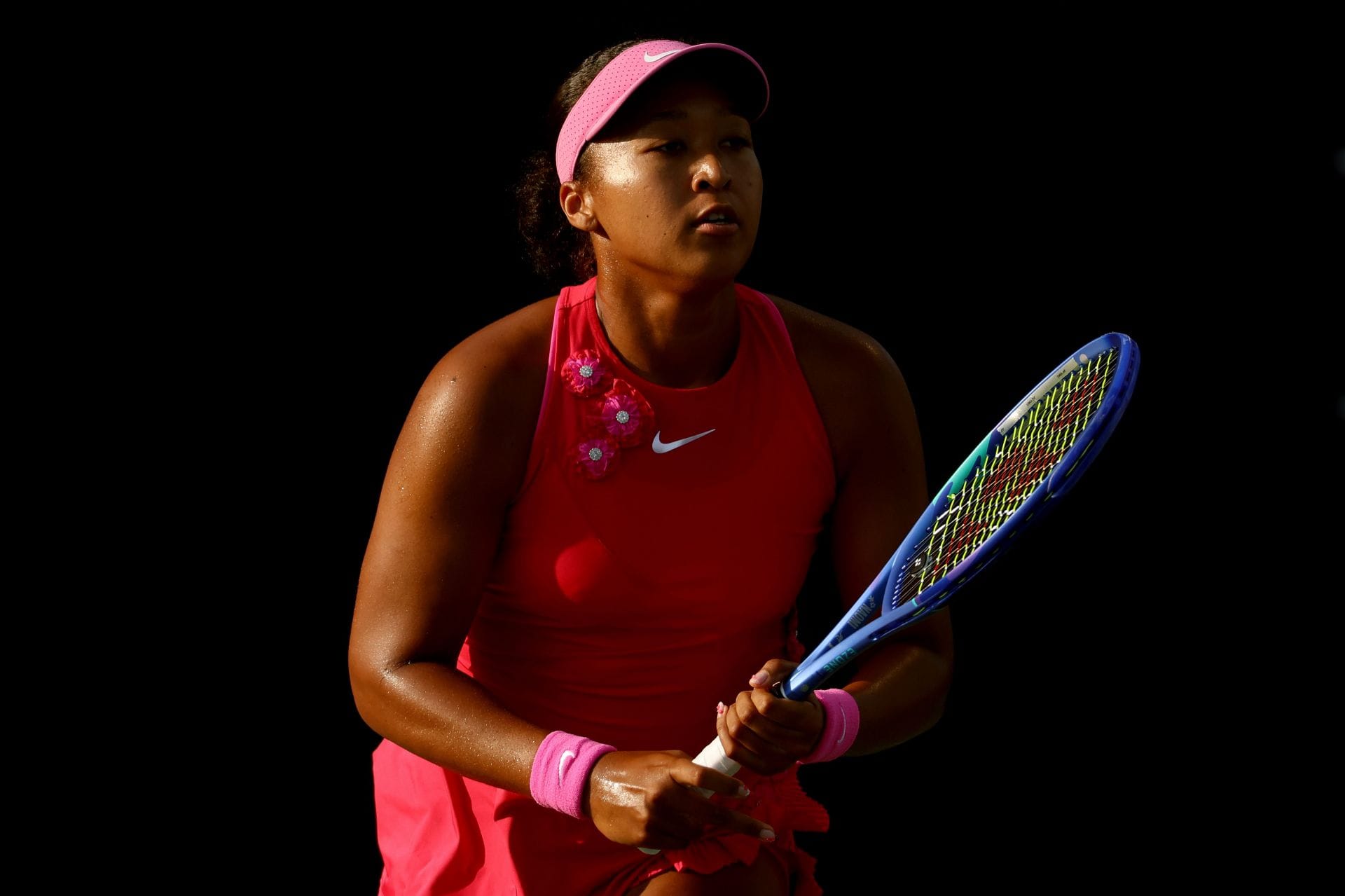 PICTURES: Naomi Osaka stuns in Dolce & Gabbana dress & $475 'butterfly' heels at US Open in pre-practice arrival