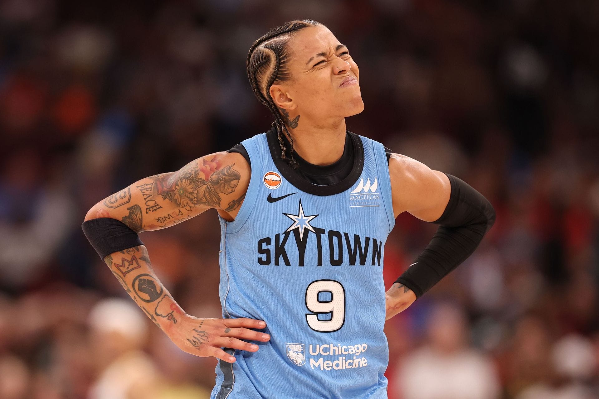 "If she’s going to mock baldness, let’s mock wigs" - WNBA Fans Rip Natasha Cloud For Mocking Referee's Baldness After Technical Foul
