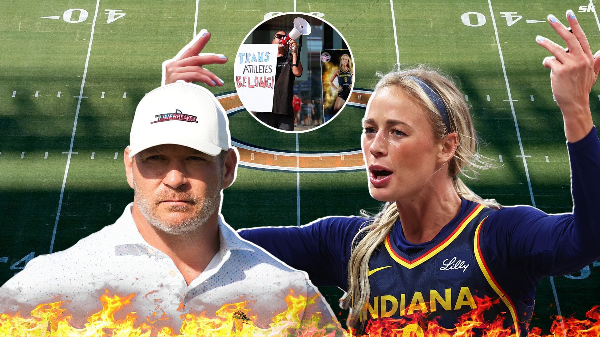"Sophie Cunningham is so aggressive": Brian Urlacher makes opinion clear on Fever star's trans athlete stance stirring controversy