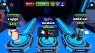 Roll for rare units and buy them with Cash (Image via Roblox)