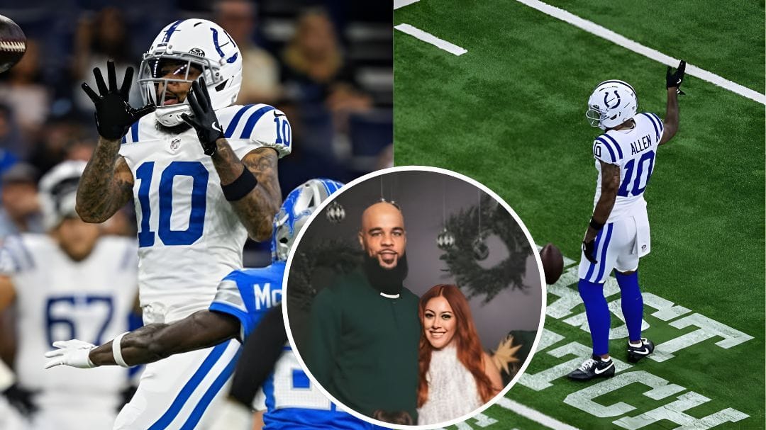 WATCH: Video of Colts WR Keenan Allen trying to hide from media while getting released from jail goes viral