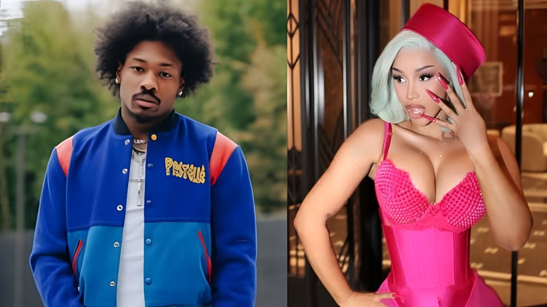 Stefon Diggs' ex-GF Cardi B poses in yellow bikini while flaunting floral tattoo and pink pixie for her new song 