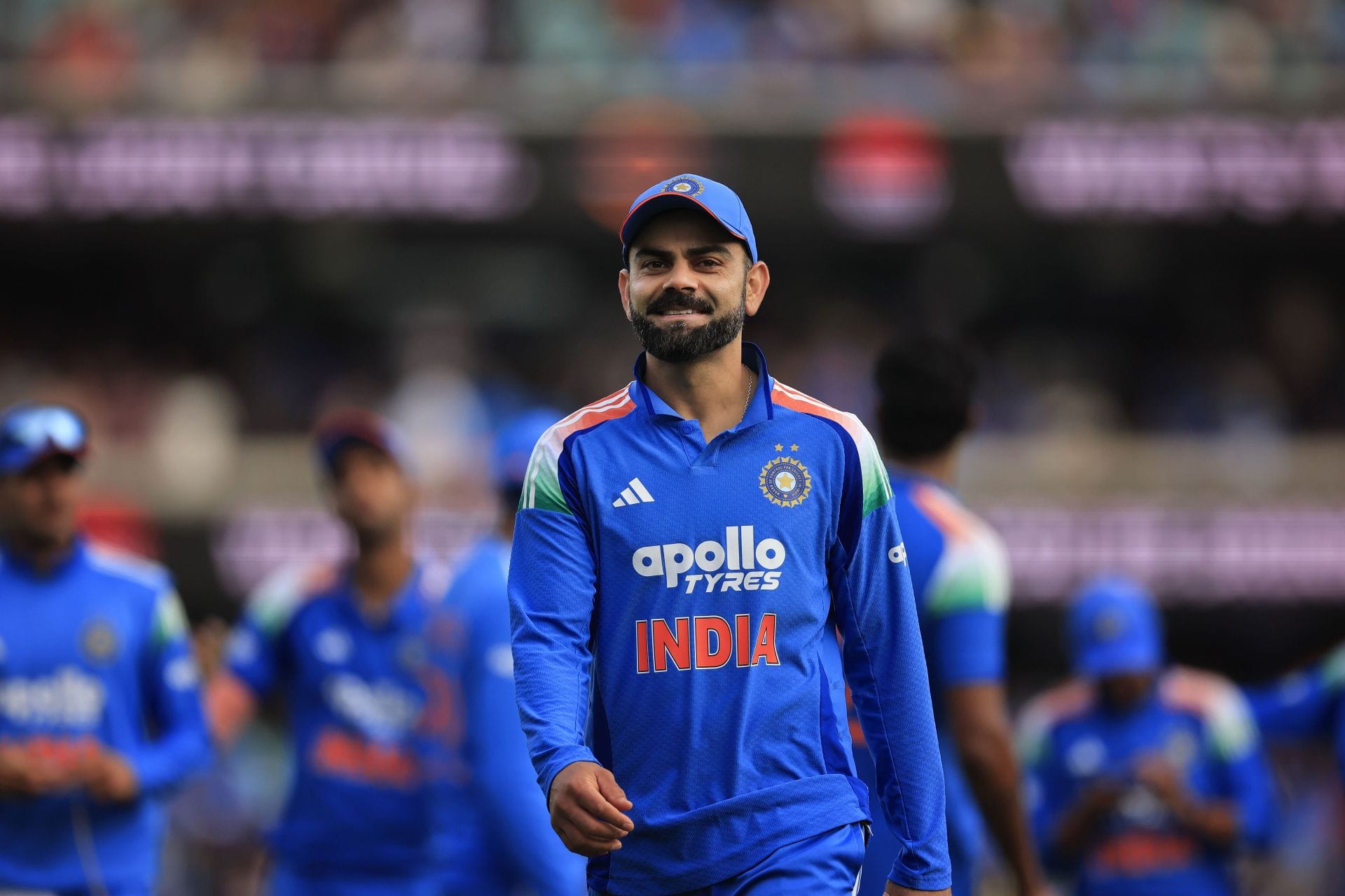 Virat Kohli at Australia v India - ODI Series: Game 3 - Source: Getty