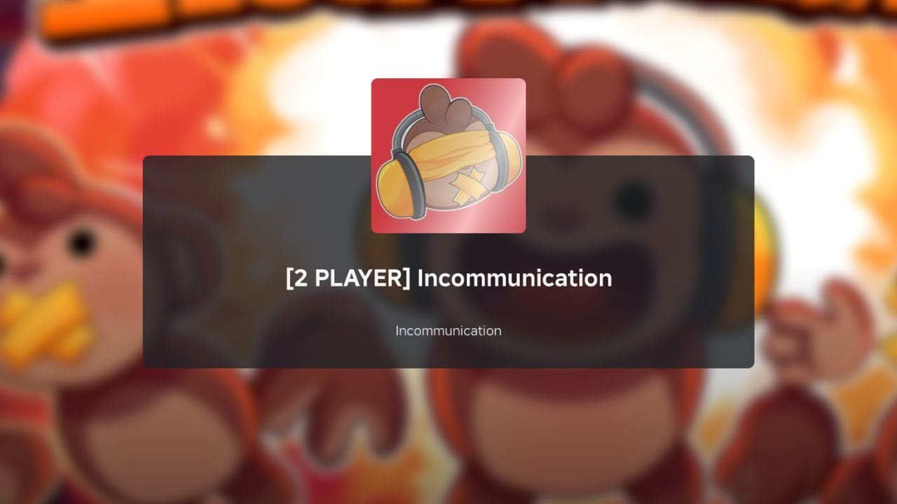 Roblox Incommunication codes (August 2026)