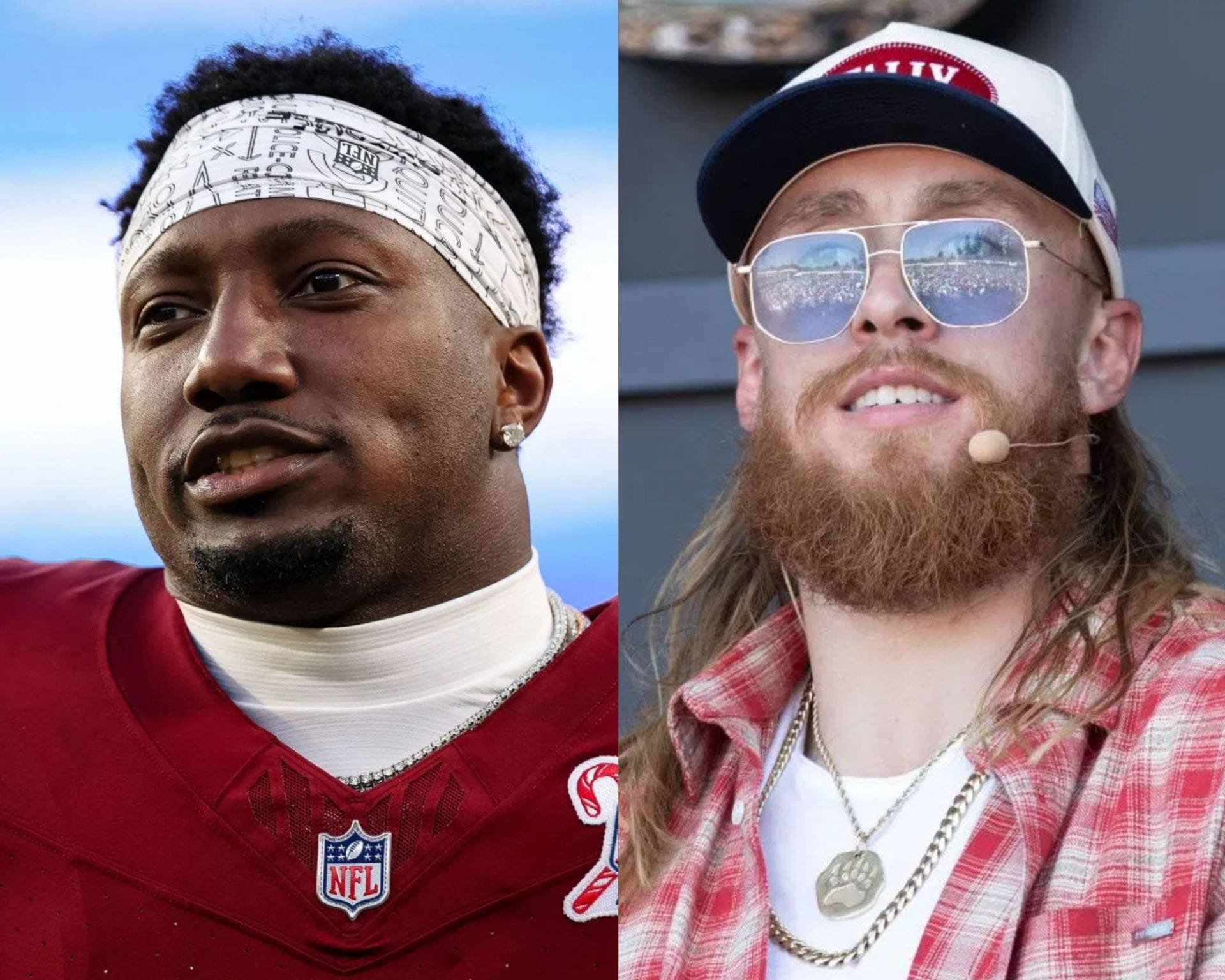 George Kittle celebrates with 1-word reaction as Deebo Samuel returns to 49ers on $7,000,000 deal