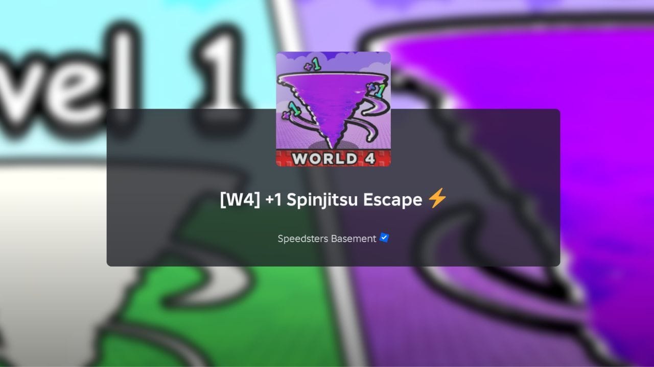 +1 Spinjitsu Escape codes (August 2026)