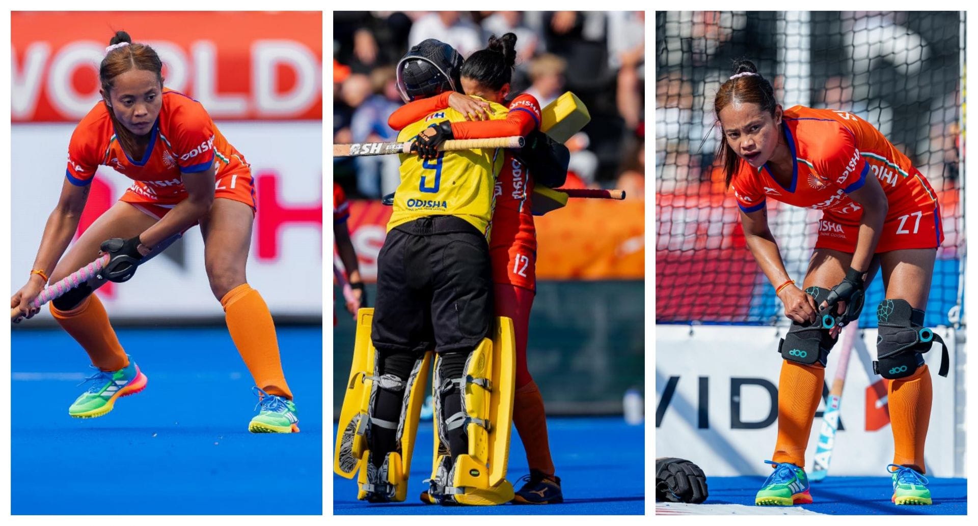 Indian girls remain in race for Hockey World Cup semifinal spot despite narrow 0-2 loss against defending champions, the Netherlands